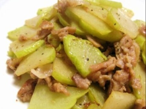 塩だれが決め手 はやとうりと豚肉炒め レシピ 作り方 By yamat 楽天レシピ 塩だれが決め手 はやとうりと豚肉炒め レシピ 作り方 By yamat 楽天レシピ